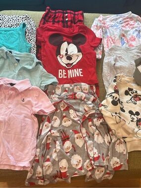 *12 Piece Kids Clothing Bundle Boys 3T Janie and Jack Disney Mickey Lot